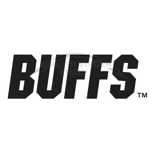 Customs Colorado Buffaloes Iron-on Transfers (Wall Stickers)NO.4172